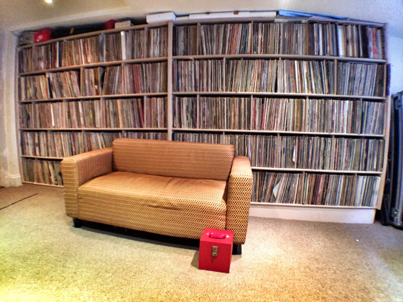 45 Live Bespoke Record Shelves